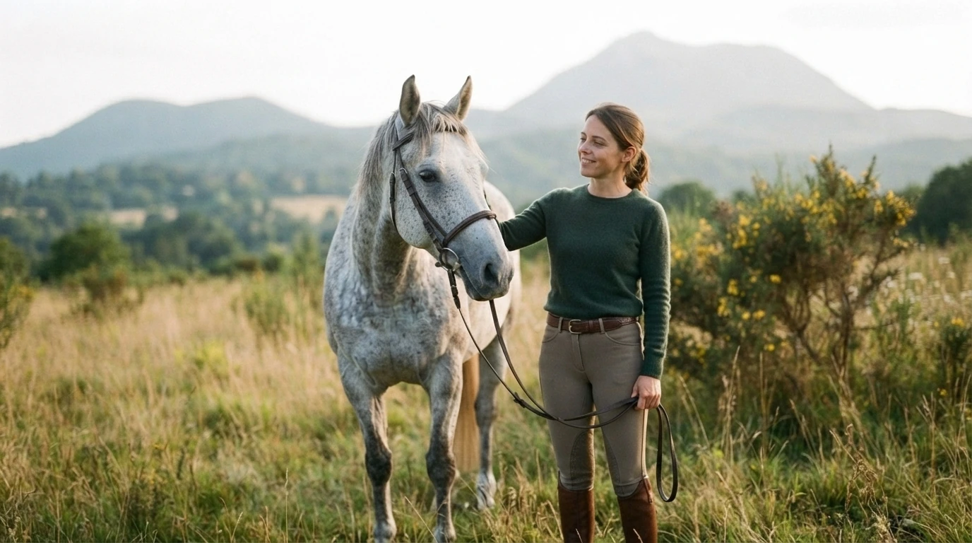 Cours d'équitation à Lapalisse, Allier